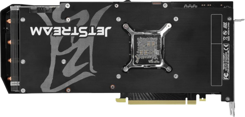 Видеокарта Palit PCI-E PA-RTX2070 JETSTREAM 8G nVidia GeForce RTX 2070 8192Mb 256bit GDDR6 1410/1400