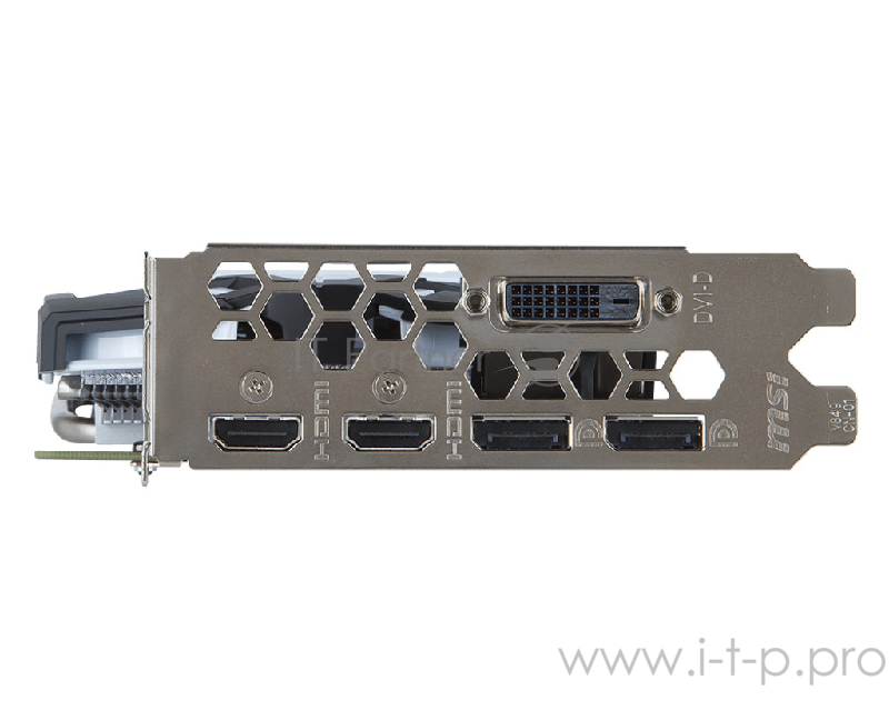 Видеокарта MSI GTX1060 ARMOR OC 3Gb GDDR5 192bit DPx2, DVI-D, HDMIx2 (GTX 1060 ARMOR 3G OCV1) RTL