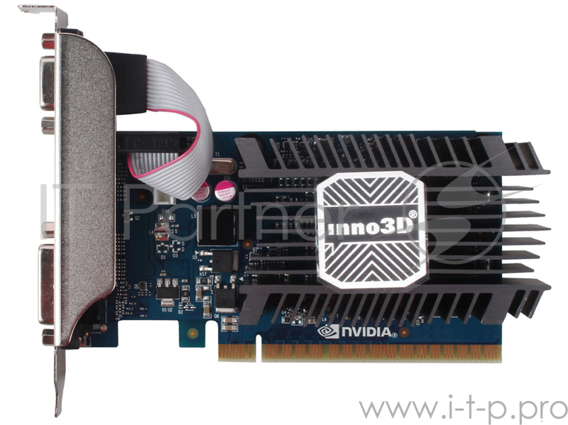 Видеокарта 2Gb <PCI-E> Inno3D GT730 c CUDA <GFGT730, SDDR3, 64 bit, HDCP, DVI, HDMI, Retail>