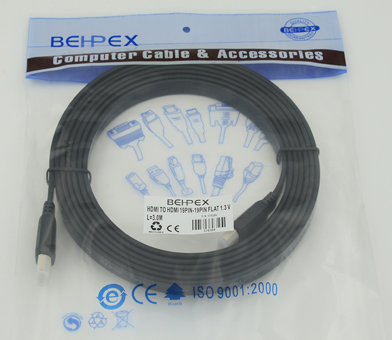 Кабель аудио-видео HDMI (m)/HDMI (m) 3м. черный