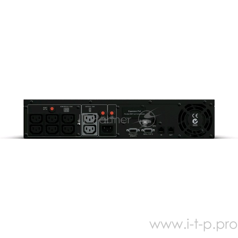 ИБП (UPS) 2U 19 RM 1000ВА CyberPower PR1000ELCDRT2U, черный (COM, USB)