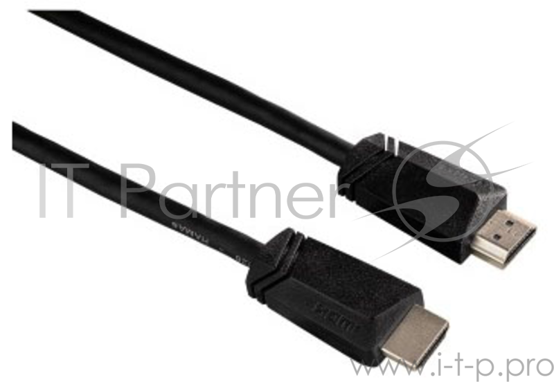 Кабель аудио-видео Hama High Speed HDMI (m)/HDMI (m) 1.5м. черный (00122100)