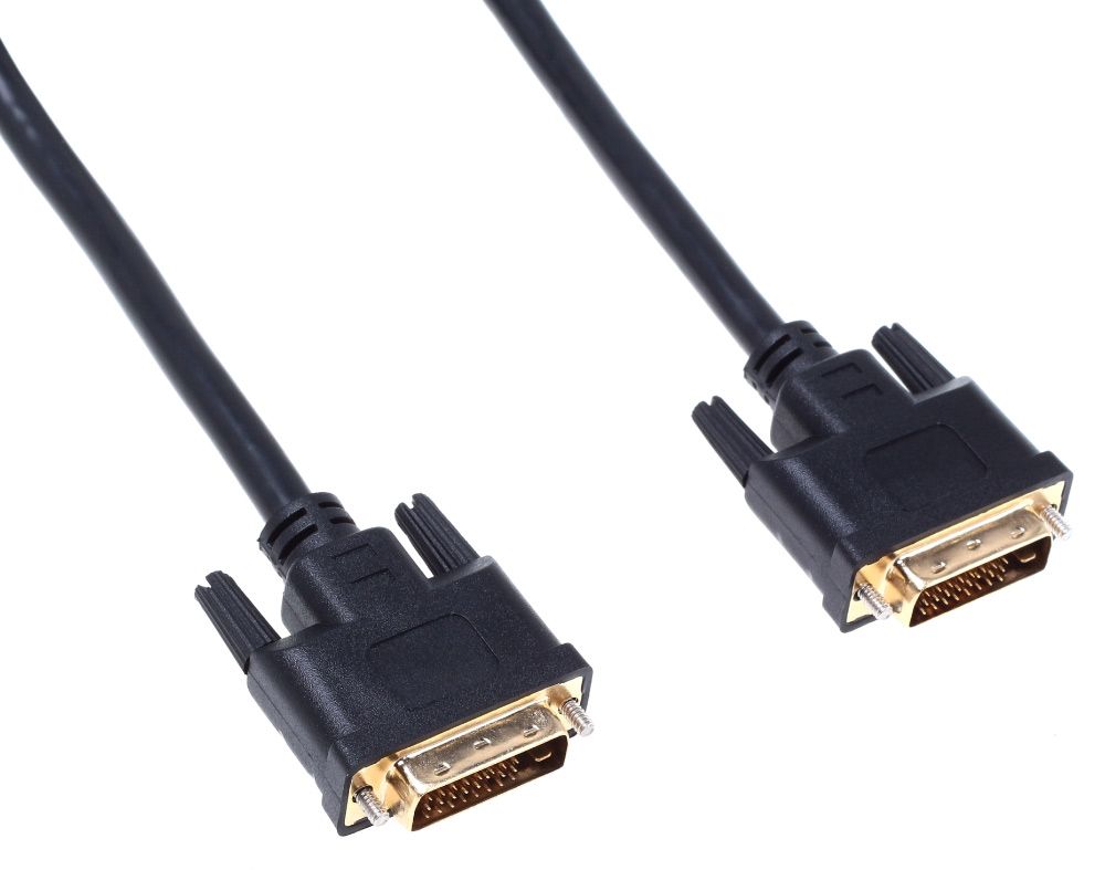 Кабель видео Buro DVI-D(m)/DVI-D(m) 1.8м. феррит.кольца Позолоченные контакты черный (BHP RET DVI18)