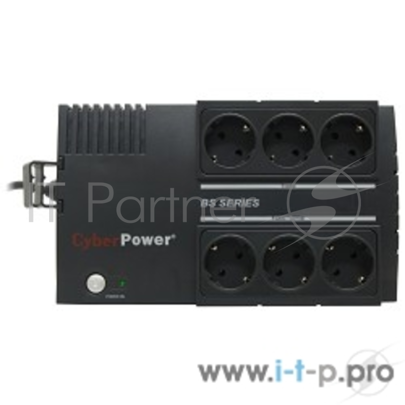 ИБП (UPS) 850ВА CyberPower BS850E, черный (USB)