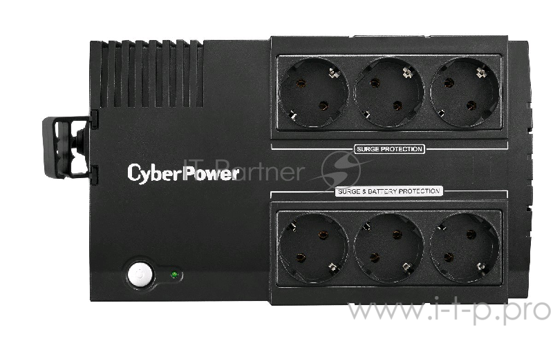 ИБП (UPS) 850ВА CyberPower BS850E, черный (USB)