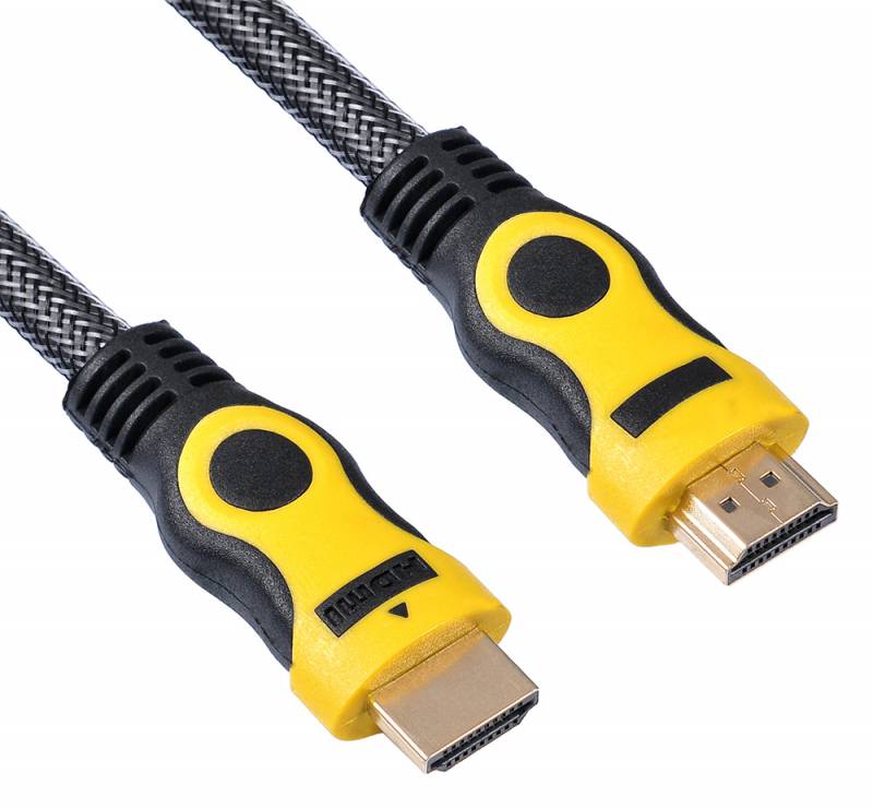 Кабель аудио-видео Buro HDMI (m)/HDMI (m) 1.8м. (HDMI 19M-19M BRAID)