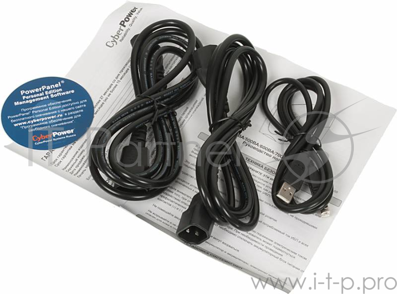 ИБП (UPS) 800ВА CyberPower Value 800EI, черный (COM, USB)