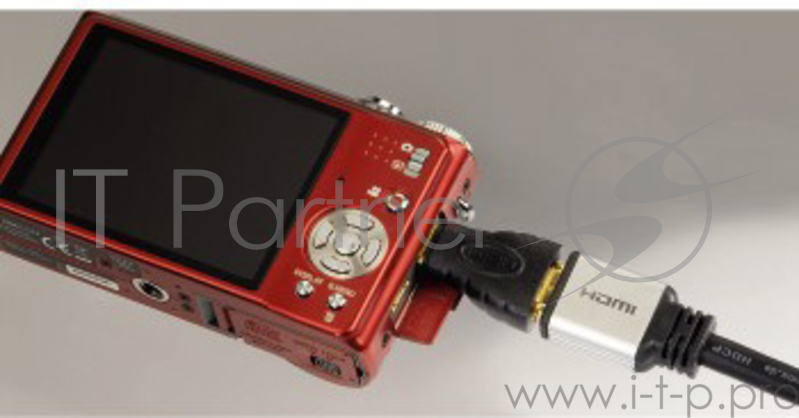 Адаптер аудио-видео Hama H-39861 mini-HDMI (m)/HDMI (f) Позолоченные контакты черный (00039861)