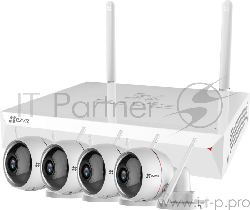 Комплект видеонаблюдения Ezviz CS-BW2824-B1E10