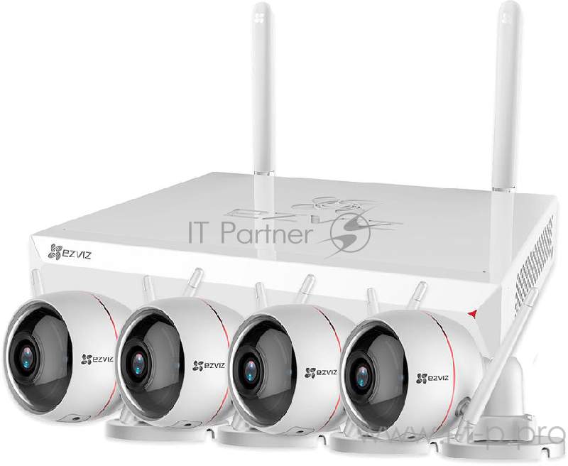 Комплект видеонаблюдения Ezviz CS-BW2824-B1E10