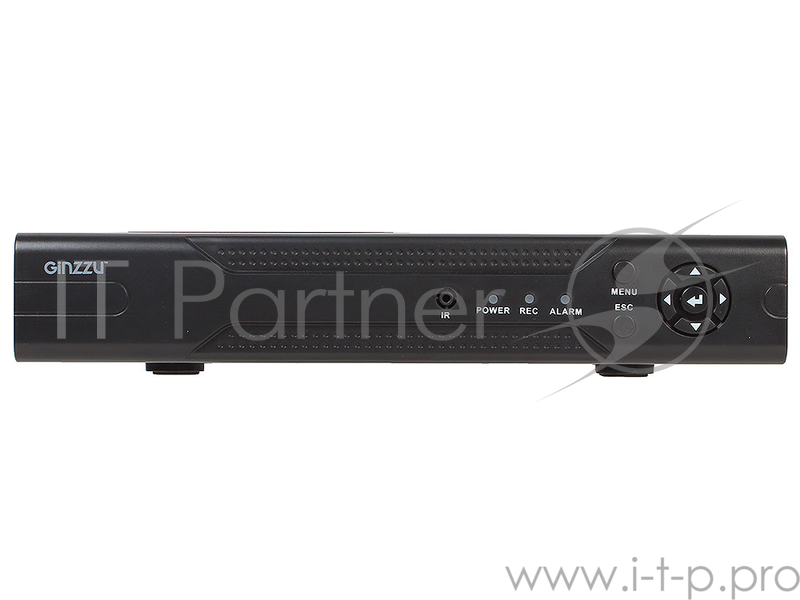 Комплект Видеонаблюдения GINZZU HK-421D 4-канальный 1080N гибридный 3 в 1 видеорегистратор / 2 уличн