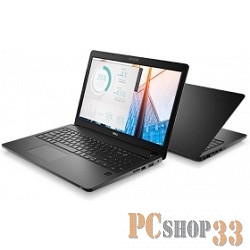 Ноутбук Dell Latitude 3580 3580-7680 (Core i3 6006U-2.00ГГц, 4ГБ, 500ГБ, HDG, LAN, WiFi, BT, WebCam, 15.6 1366x768, FreeDOS), черный