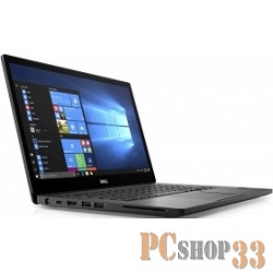 Ноутбук Dell Latitude 7480 7480-8661 (Core i5 7200U-2.50ГГц, 8ГБ, 256ГБ SSD, HDG, LAN, WiFi, BT, WebCam, 14.0 1920x1080, W10 Pro), черный