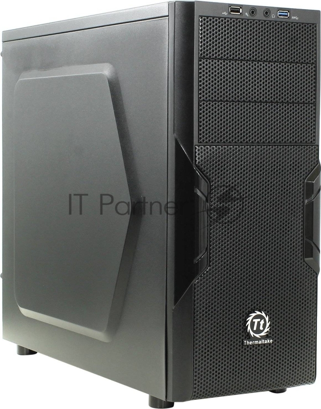 Корпус Miditower Thermaltake Versa H22 CA-1B3-00M1NN-00, ATX, черный (без БП)