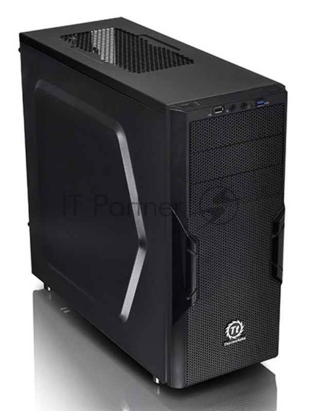 Корпус Miditower Thermaltake Versa H22 CA-1B3-00M1NN-00, ATX, черный (без БП)