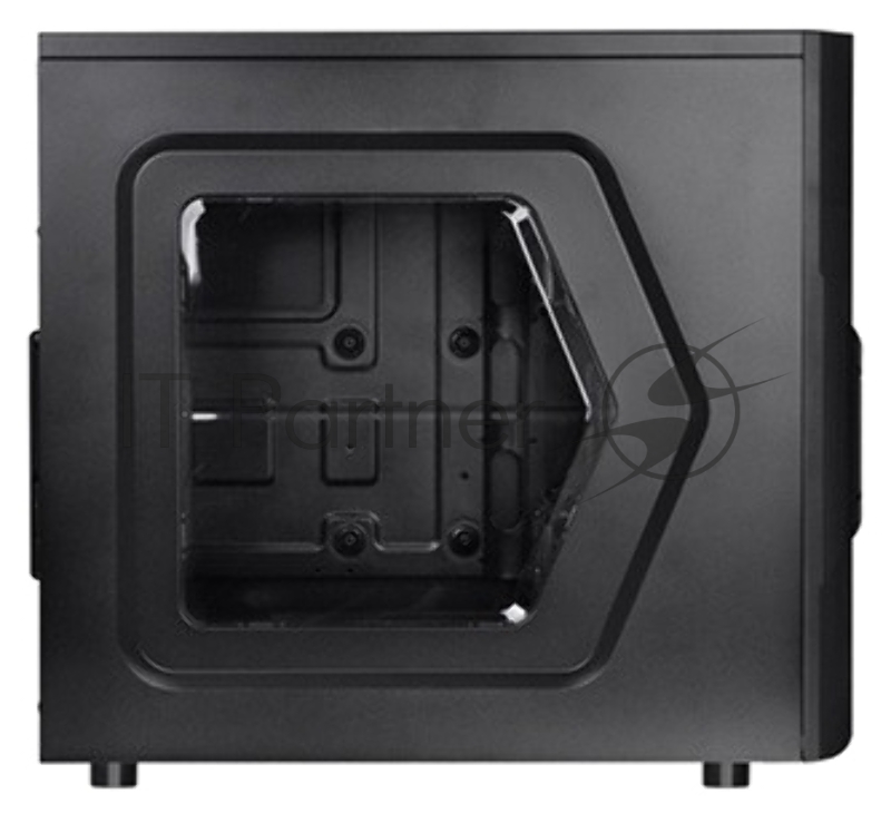 Корпус Miditower Thermaltake Versa H22 CA-1B3-00M1NN-00, ATX, черный (без БП)