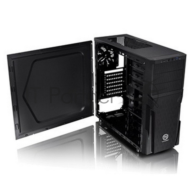 Корпус Miditower Thermaltake Versa H22 CA-1B3-00M1NN-00, ATX, черный (без БП)
