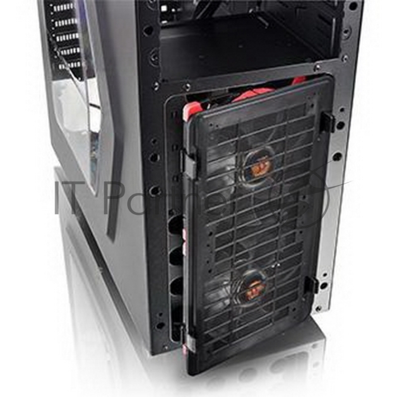Корпус Miditower Thermaltake Versa H22 CA-1B3-00M1NN-00, ATX, черный (без БП)