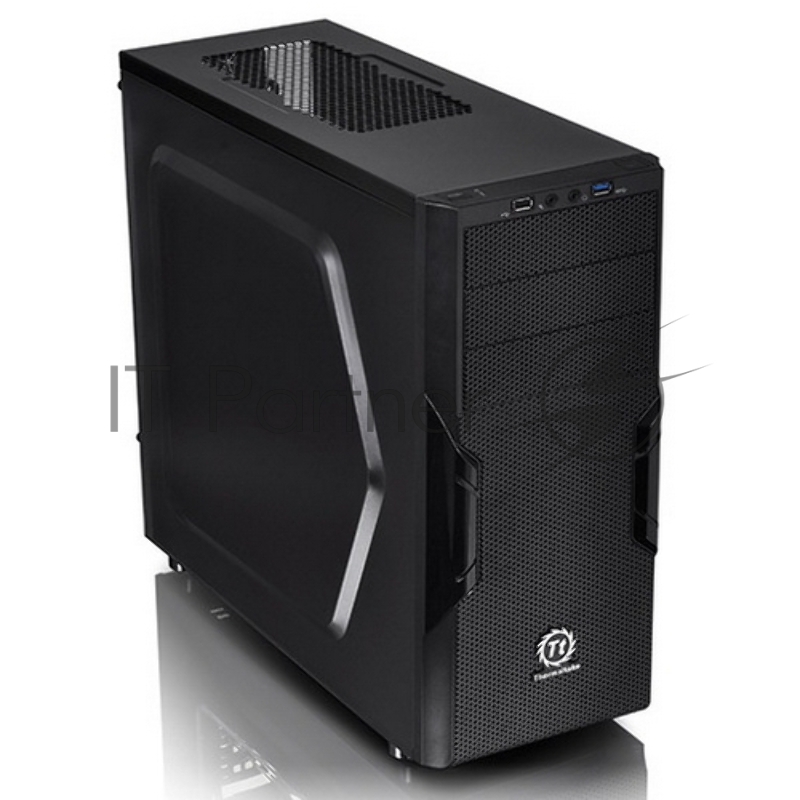 Корпус Miditower Thermaltake Versa H22 CA-1B3-00M1NN-00, ATX, черный (без БП)