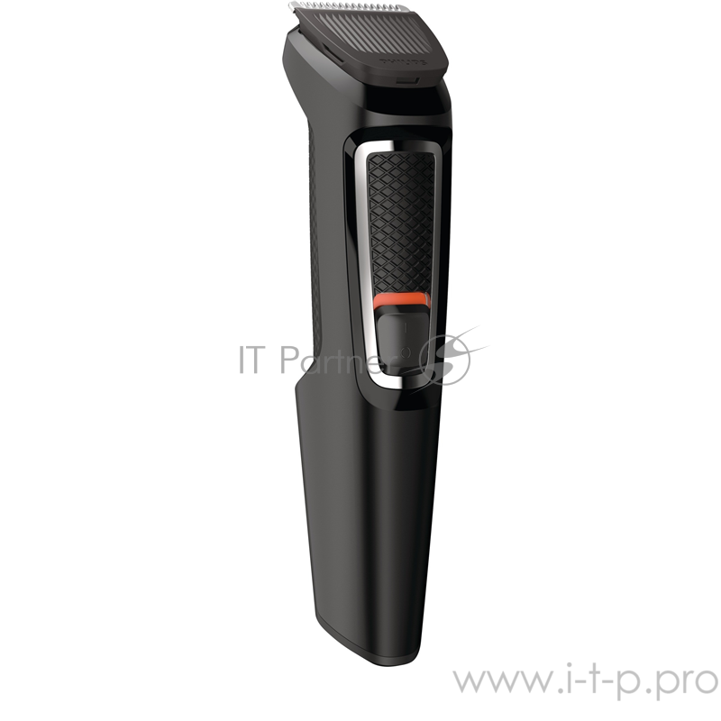 Триммер Philips MG3730/15 черный (насадок в компл:8шт)