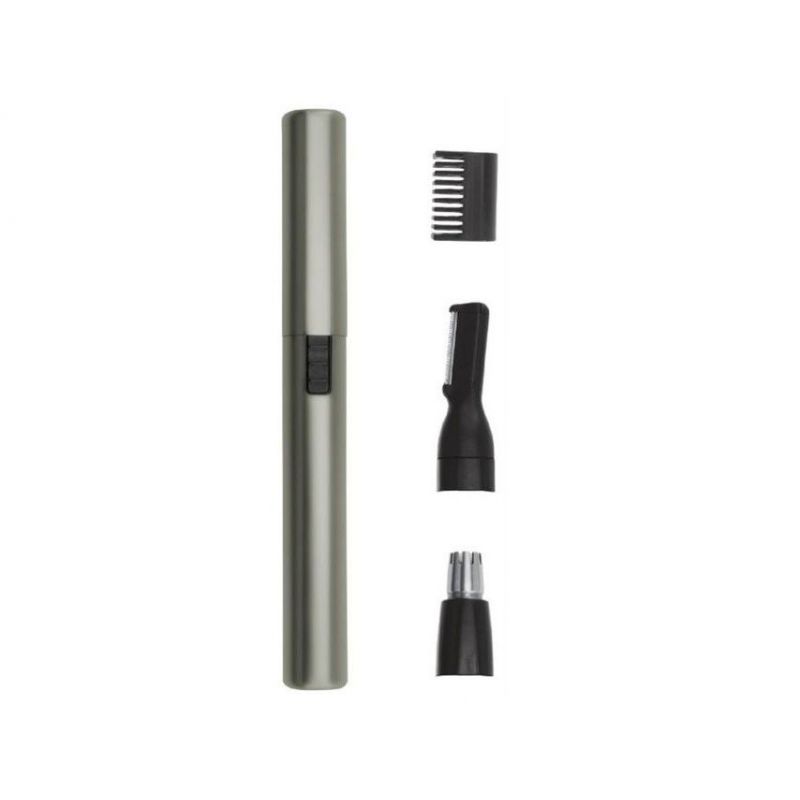 Триммер Wahl Micro Lithium серебристый (насадок в компл:3шт)