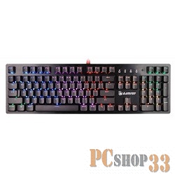 Клавиатура A4 Bloody B820R черный/черный USB Gamer LED