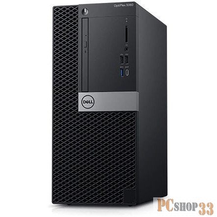 ПК Dell Optiplex 5060 MT i7 8700 (3.6)/8Gb/1Tb 7.2k/HDG630/Windows 10 Professional/Eth/65W/клавиатур