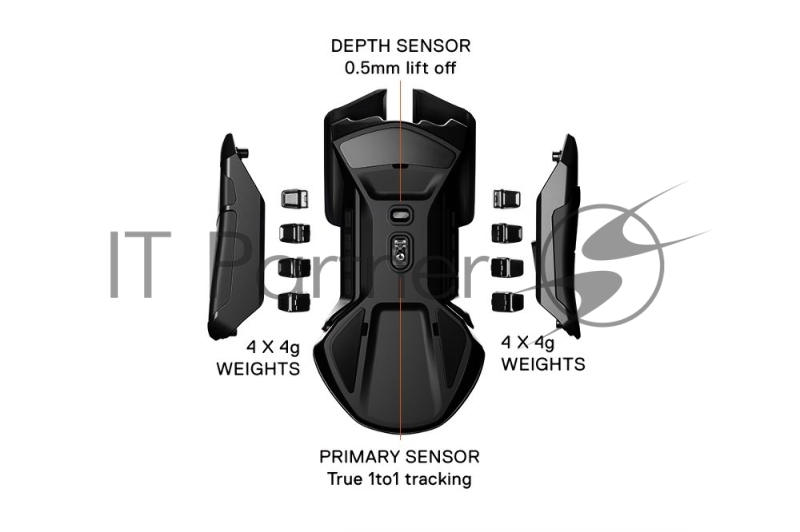 Мышь Steelseries Rival 600 черный оптическая (12000dpi) USB игровая (7but)