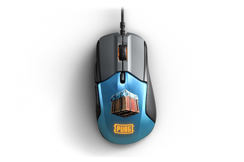 Мышь Steelseries Rival 310 PUBG Edition рисунок оптическая (12000dpi) USB игровая (5but)