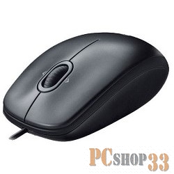 Мышь Logitech M100 черный оптическая (1000dpi) USB1.1 (2but)