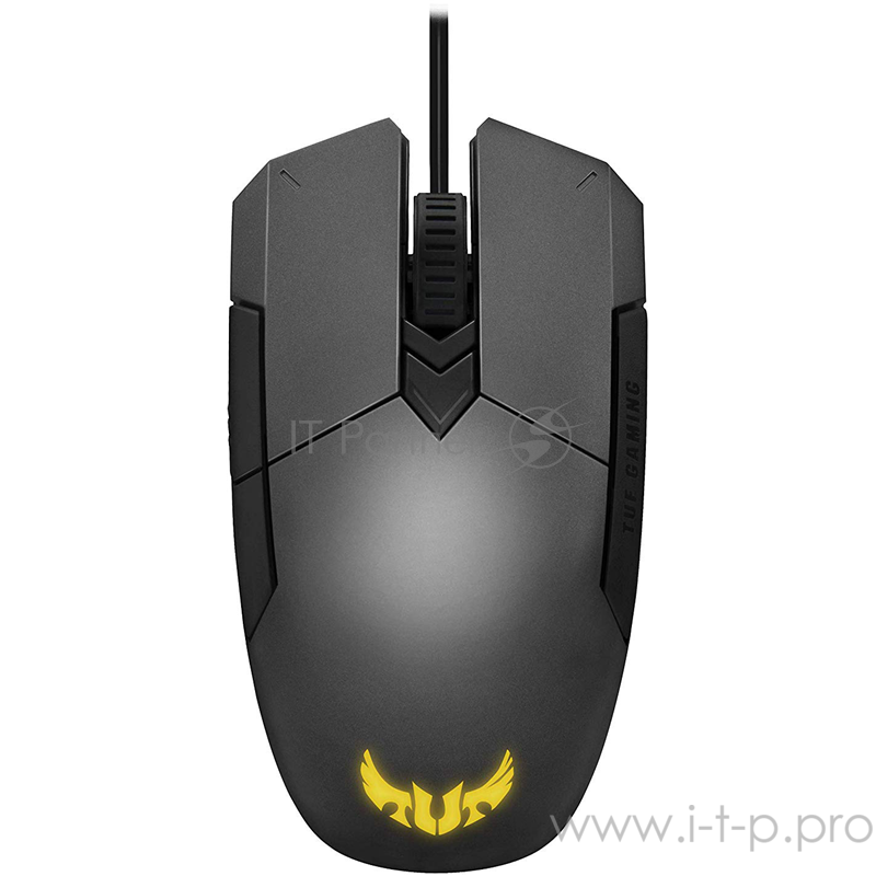 Мышь Asus TUF Gaming M5 черный/серый оптическая (6200dpi) USB2.0 игровая (5but)