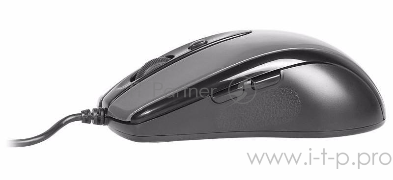 Мышь A4 V-Track Padless N-708X-1 серый оптическая (1600dpi) USB (5but)