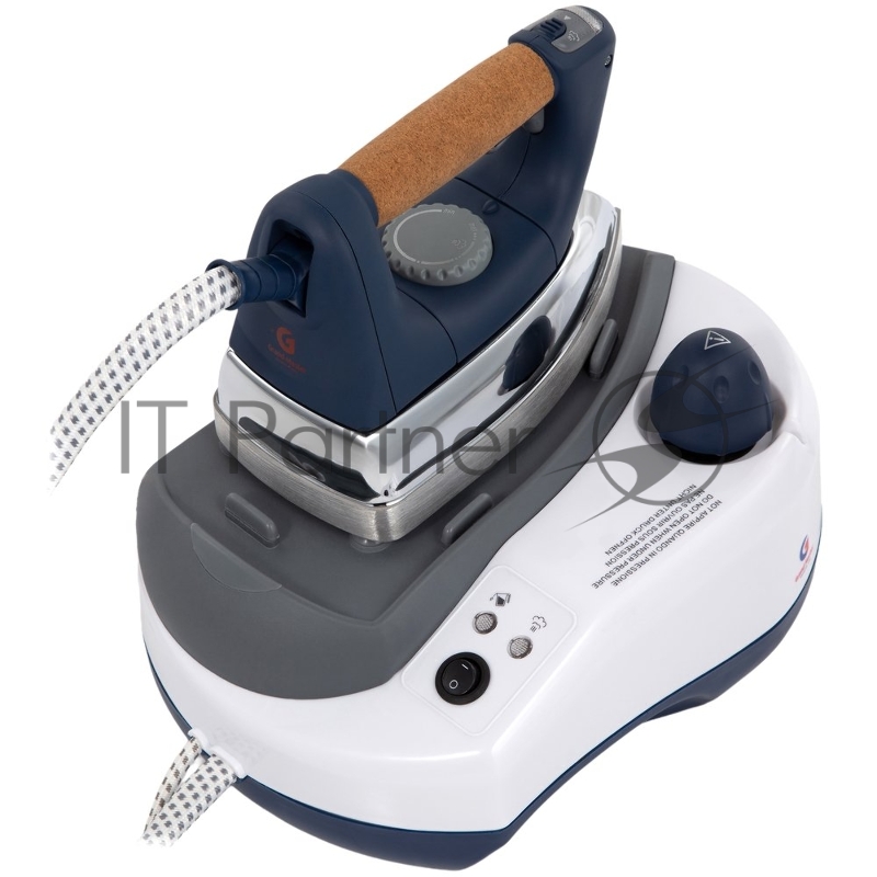 Парогенератор с утюгом Grand Master GM-530 белый/синий