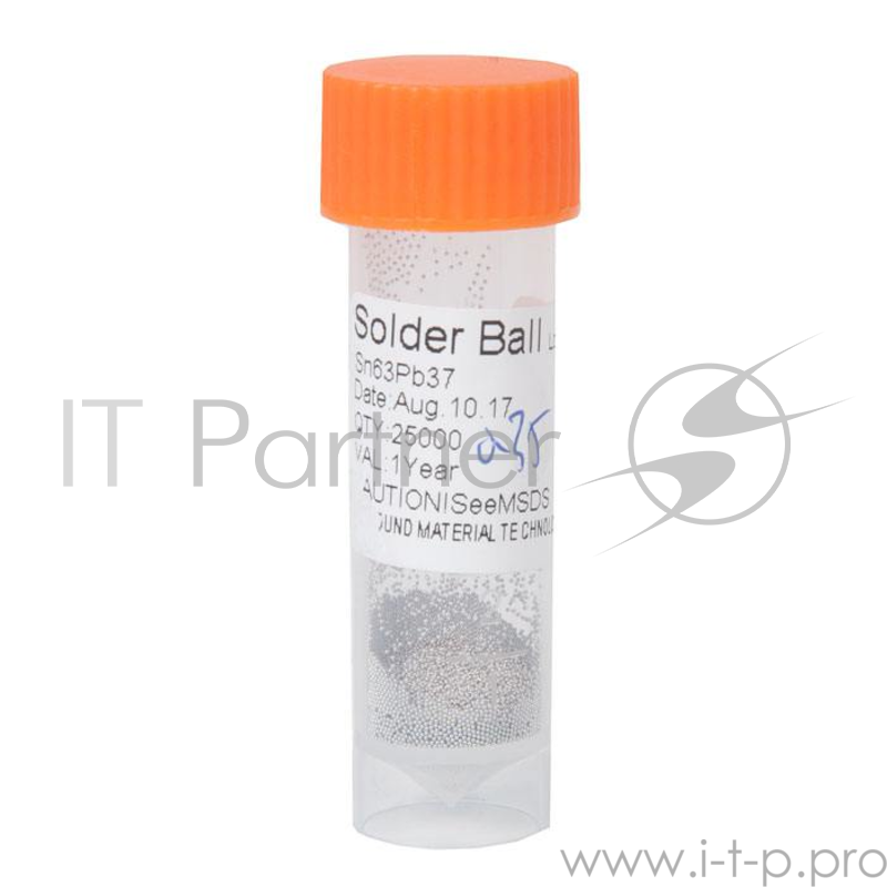 Припой шарики для BGA 0.35мм 25000шт, Leaded