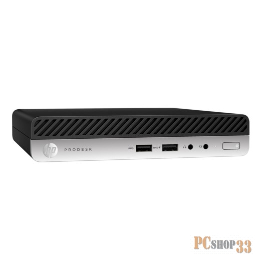 Компьютер HP ProDesk 400 G4 4CZ95EA Mini {i3-8100T/4Gb/500Gb/W10Pro/k+m}