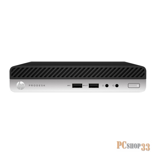 Компьютер HP ProDesk 400 G4 4CZ95EA Mini {i3-8100T/4Gb/500Gb/W10Pro/k+m}