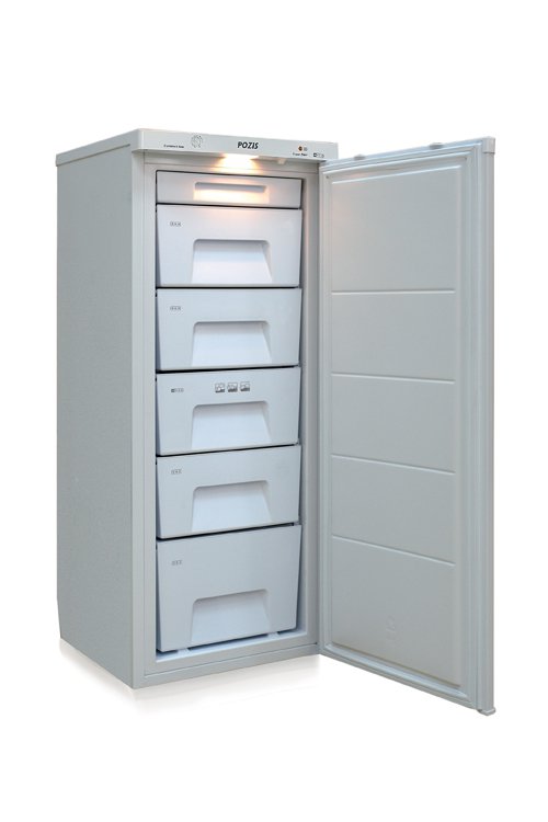 Морозильная камера POZIS FV-115 серебристый металлоплас