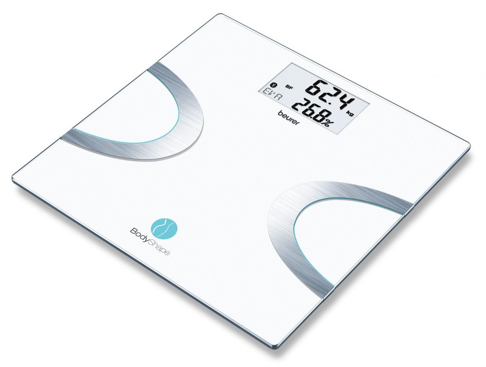 Весы напольные электронные Beurer BF710 макс.180кг белый/бирюзовый