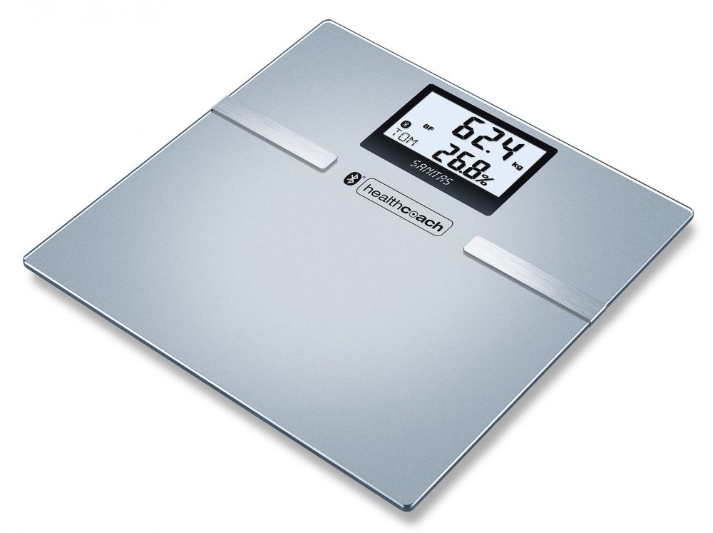 Весы напольные электронные Sanitas SBF 70 BT серый