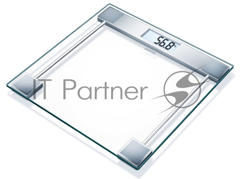 Весы напольные электронные Sanitas SGS06 серебристый