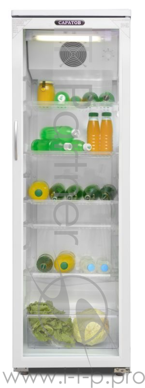 Холодильная витрина Саратов 504 (КШ-225) белый (однокамерный)