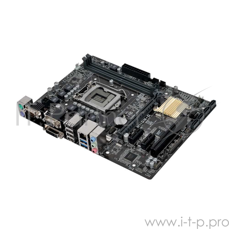 Мат. плата Socket1151 ASUS H110M-C/CSM (iH110, 2xDDR4, SATA III, PCI-E, D-Sub, DVI, 1Гбит LAN, USB3.0, mATX)