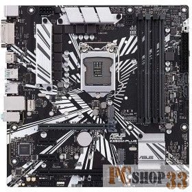 Мат. плата Socket1151 ASUS PRIME Z390M-PLUS (iZ390, 4xDDR4, M.2, SATA III, RAID, 2xPCI-E, DVI, HDMI, 1Гбит LAN, USB3.1, mATX)