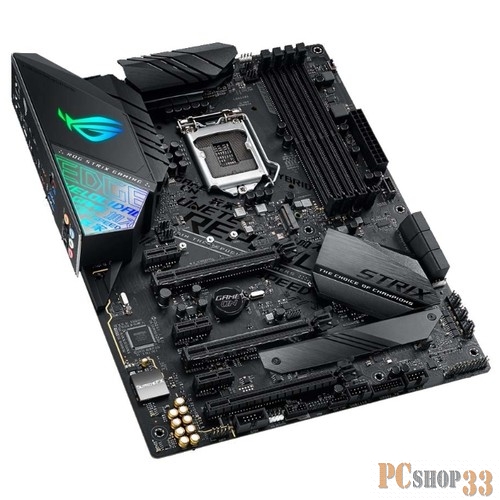 Мат. плата Socket1151 ASUS ROG STRIX Z390-F GAMING (iZ390, 4xDDR4, M.2, SATA III, RAID, 3xPCI-E, HDMI, DP, 1Гбит LAN, USB3.1, ATX)