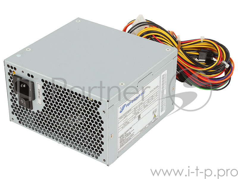 Блок питания 500Вт FSP ATX-500PNR-I ATX12V V2.2 (20/24+4/8+6+6/8pin, вентилятор d120мм)