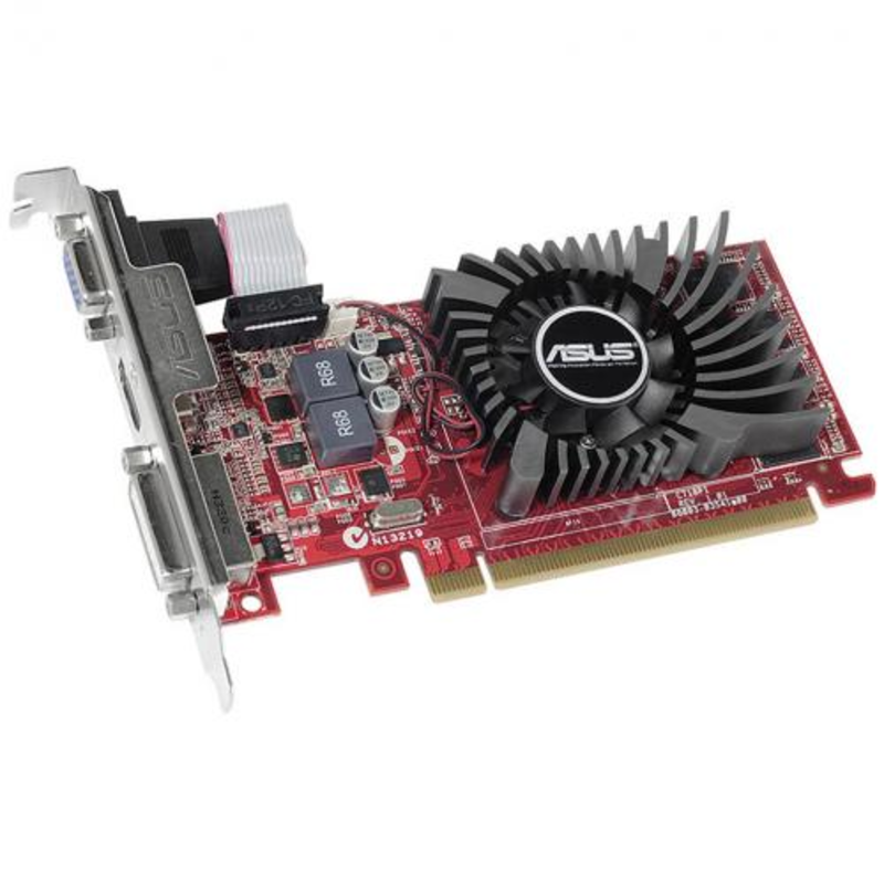 Видеокарта ASUS R7240-2GD3-L 2048МБ (Radeon R7 240, DDR3, D-Sub, DVI, HDMI) (PCI-E)