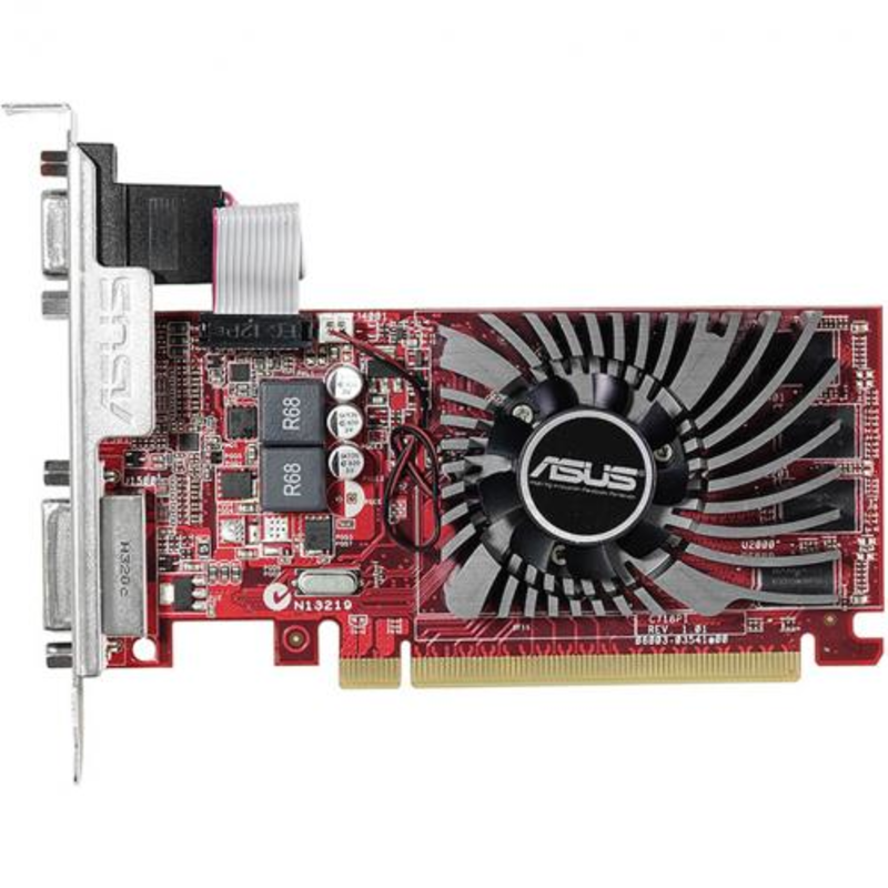 Видеокарта ASUS R7240-2GD3-L 2048МБ (Radeon R7 240, DDR3, D-Sub, DVI, HDMI) (PCI-E)
