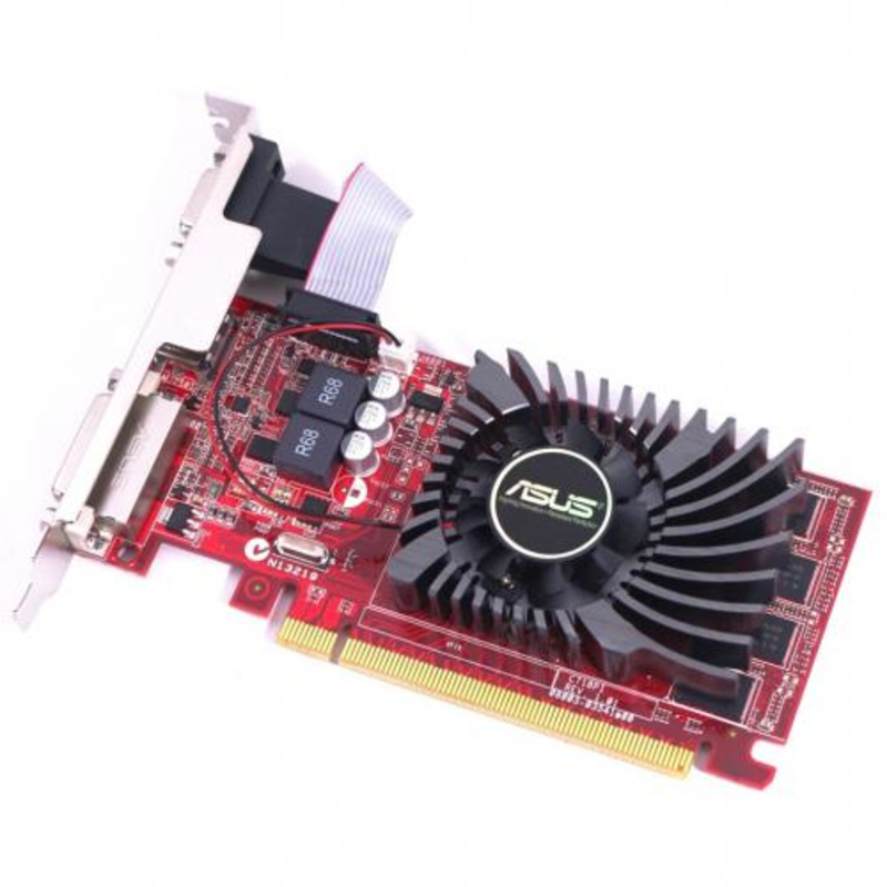 Видеокарта ASUS R7240-2GD3-L 2048МБ (Radeon R7 240, DDR3, D-Sub, DVI, HDMI) (PCI-E)