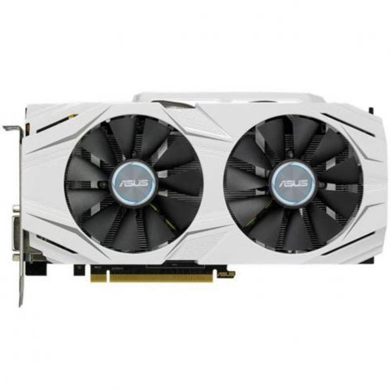 Видеокарта ASUS GeForce GTX 1060 3ГБ DUAL-GTX1060-O3G (GeForce GTX 1060, DDR5, DVI, 2xHDMI, 2xDP) (PCI-E)