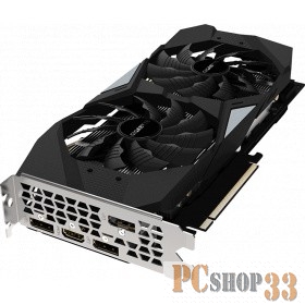 Видеокарта GIGABYTE GeForce RTX 2060 WINDFORCE OC 6G 6ГБ GV-N2060WF2OC-6GD (GeForce RTX 2060, DDR6, HDMI, 3xDP) (PCI-E)